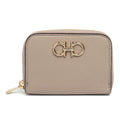 Rafia Ferragamo Ganchini card wallet 22-0406 DAINO 758667