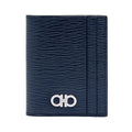 La Prima [FERRAGAMO] Peragamo Revival Ganccio Mini Wallet 66-0371 DEPP OCEAN 744864