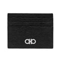 Ferragamo Rebirth Intacco Card Wallet 66-A302 NERO 698914