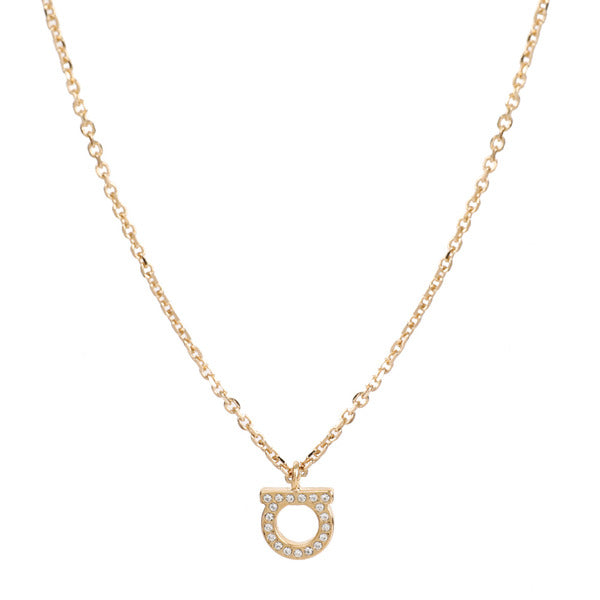 FERRAGAMO Ganccini Necklace 76-0131 GOLD 696654