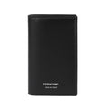 Rafia Ferragamo Credit Card Holder 66-1332 NERO 770104