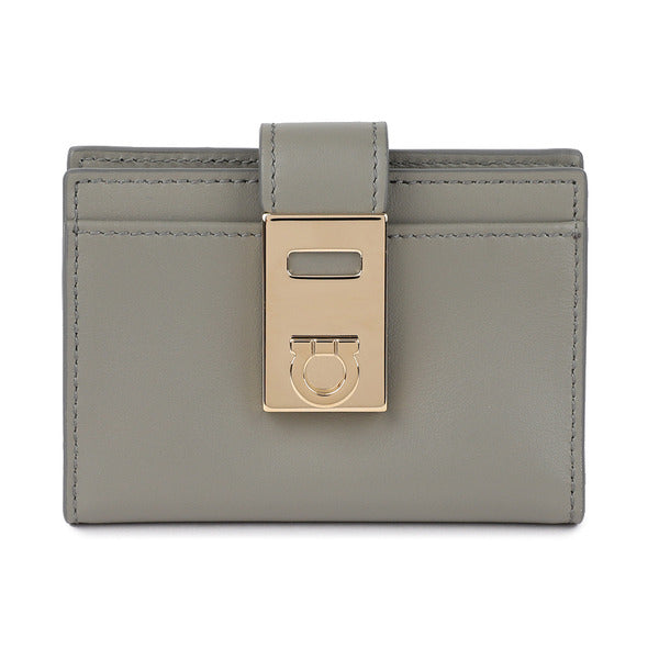 Ralph Lauren Ferragamo Credit Card Holder 22-0552 ASH GREY 776492
