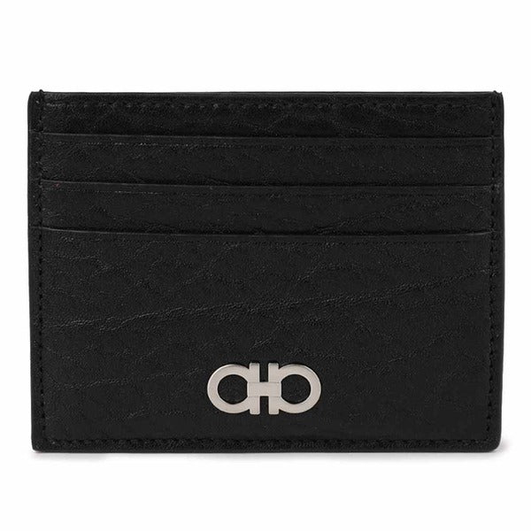 Rafia Ferragamo Ganuzzi Credit Cardholder 66-1749 NERO 788738