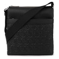 Rafia Ferragamo Ganzeni Crossbody Bag 24-1484 NERO