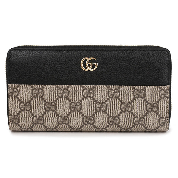 Gucci GG Marmont Bicolor Zipper Wallet 456117-AAE5E-1069