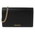 Gucci script chain wallet 772643-0OP0N-1000