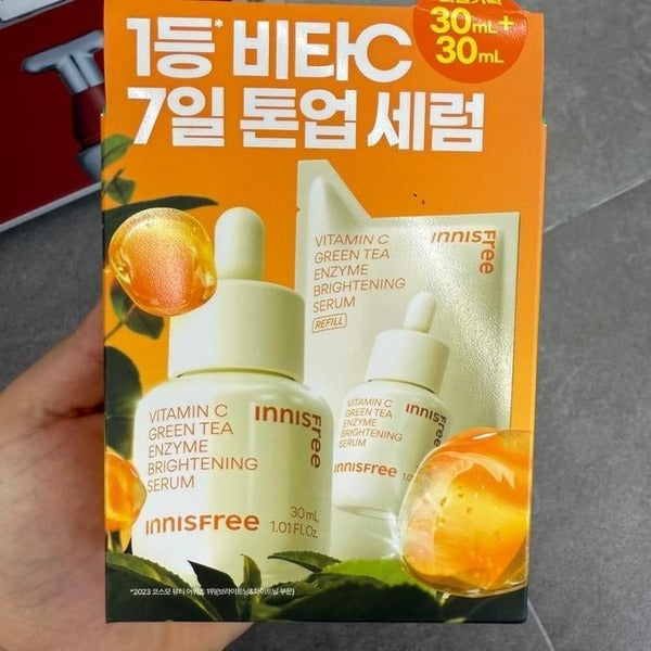 KATYALPHA Shopping Innisfree Vitamin C 7 Day Tone Up Serum 30ml+30ml Refill
