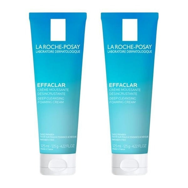KatiALphaShopping La Roche-Posay Epaderm Deep Cleansing Foaming Cream 125ml x 2
