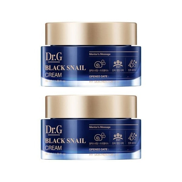 KatieAlphaShopping Doctor Ji Black Snail Cream 50ml x2