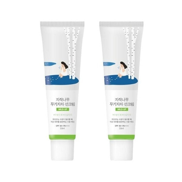 KatieAlphaShopping RoundLab Walnut Tree Sunscreen 50ml x2