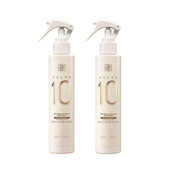 Mise en Scène Salon 10 No Wash Ampoule Treatment 200ML+200ML