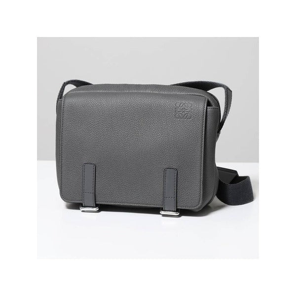 Raprima Loeb XS Military Messenger Bag in Soft Grain Calf B553A72X22 1110