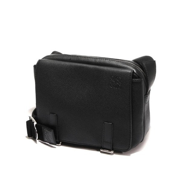 Raph拉普莱玛 Lima Military Messenger Bag in Soft Grain Calf B553A72X22 1100