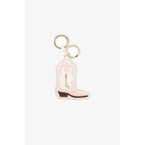 Lafirma ga ni pink western boots keyring A6548 868