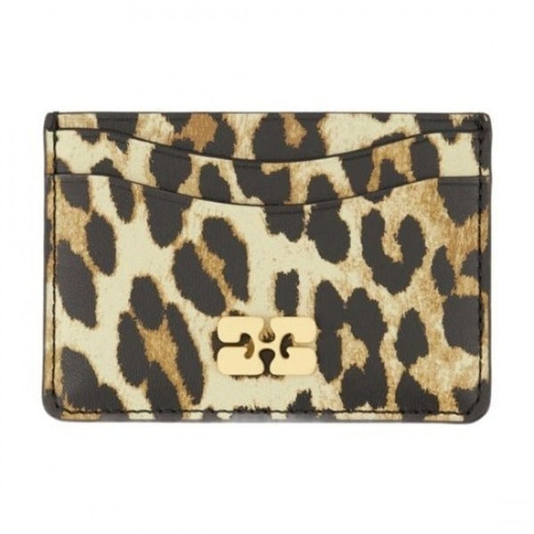 Lavryma Leopard Print GANNI BOU Card Holder Ganni B Bag A6541 943