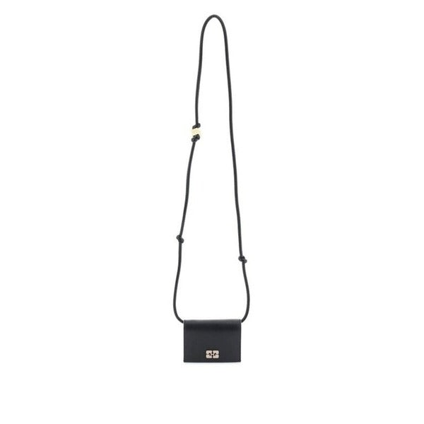 Rafia Black GANNI BOU Wallet A5396 099