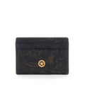 Lafryma Versace Lasered Borchico Leather Card Wallet Laser DPN2467 1A14950 1B00V