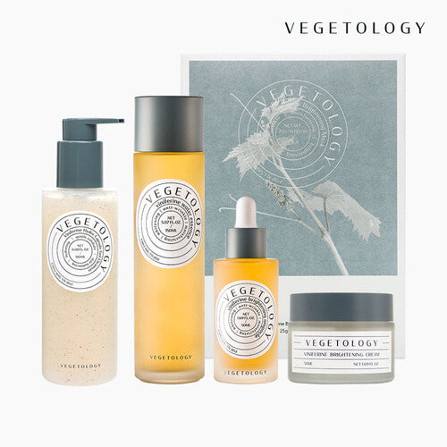 Other [Vegetalology][5-Stage Whitening Routine Package] Gel Cleanser + Essence Ampoule Mask Cream 73