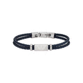 Armani EGS2995040 Double Braided Leather Bracelet