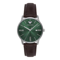 Armani AR11672 (Minimalist) Minimalist Men's Leather Watch