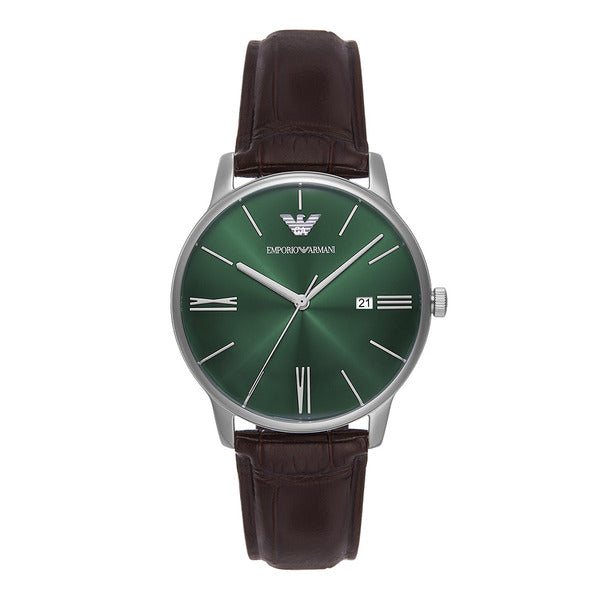 Armani AR11672 (Minimalist) Minimalist Men's Leather Watch