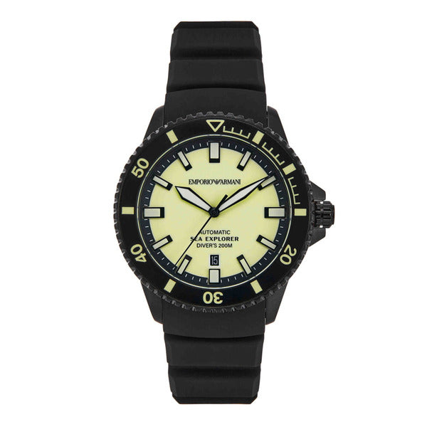 Armani AR60085 (Sea Explorer) Diver Men's Urethane Watch