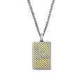 Armani EGS3239060 Logo Pendant Necklace