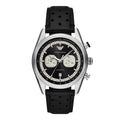 Armani Racing Chronograph Male Leather Watch AR11635