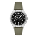 Armani AR11693 (Dario) Dario Chronograph Men's Leather Watch