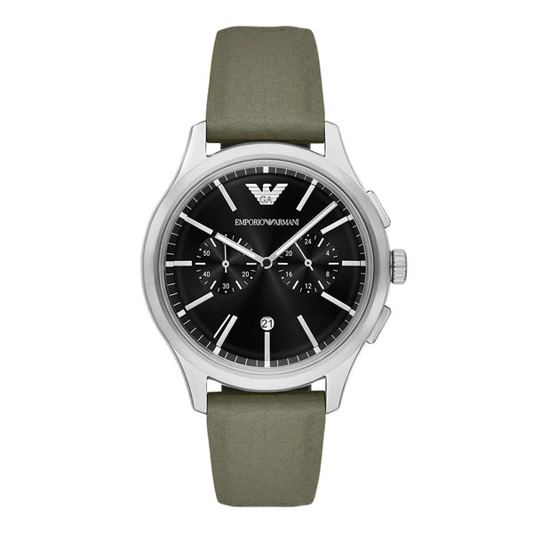 Armani AR11693 (Dario) Dario Chronograph Men's Leather Watch