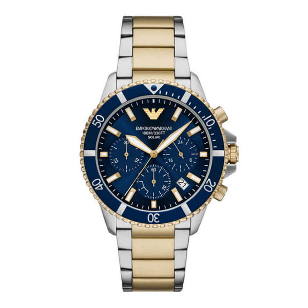 Armani World Explorer AR11740 Chronograph Male Metal Watch