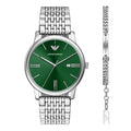 Armani AR80087SET (Minimalist) Minimalist bracelet set for men metal watch