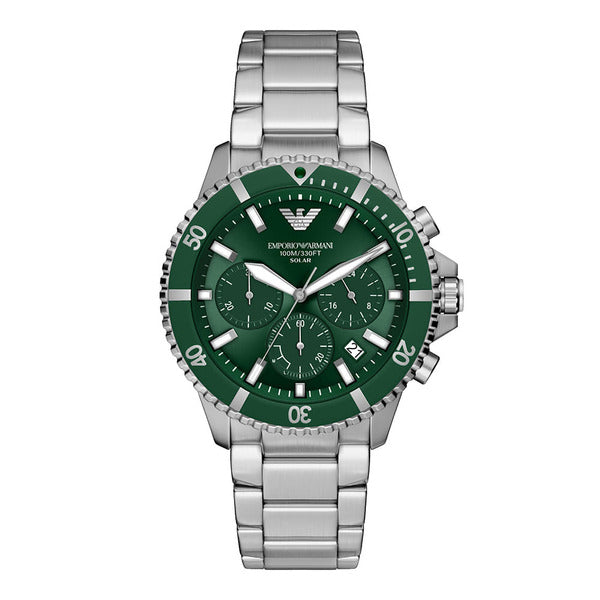 Armani AR11741 (World Explorer) Chronograph Men's Metal Watch