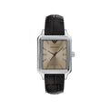 Armani Square Men's Leather Watch AR11756