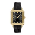 Armani Square Men's Leather Watch AR11757