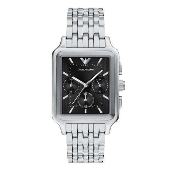 Armani AR11751 Diego Chronograph Square Men's Metal Watch