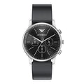 Armani AR11774 (Minimalist) Minimalist Chronograph Men's Leather Watch