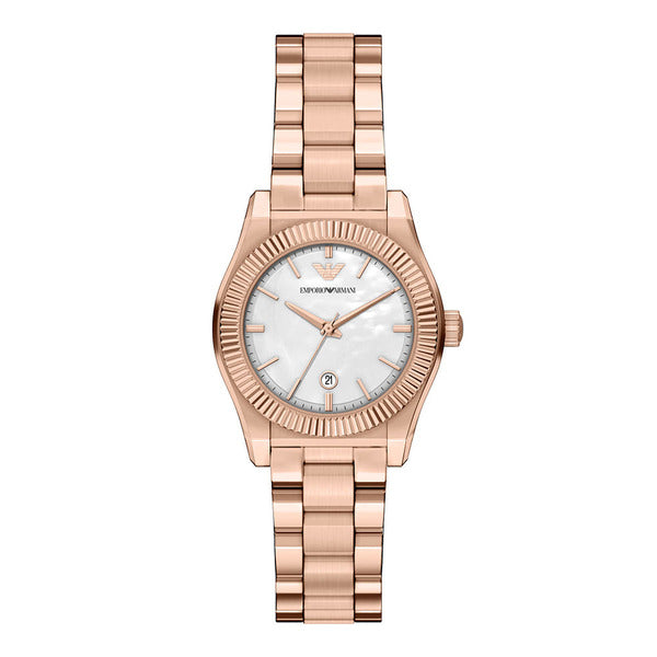 Official Boutique Armani AR11762 (Federica) Federica Mother-of-pearl Women's Metal Watch