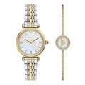 Armani AR80086SET (Gianni) Gianni Mother-of-Pearl Bracelet Set Women's Metal Watch