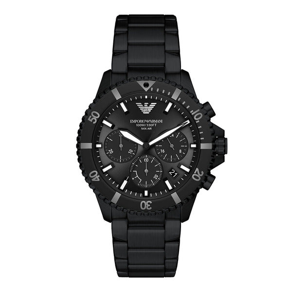 [Official Store] Armani AR11784 (World Explorer) Men's Metal Chronograph Watch