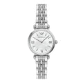 Official Store Armani AR11768 Mother-of-Pearl Women's Metal Watch