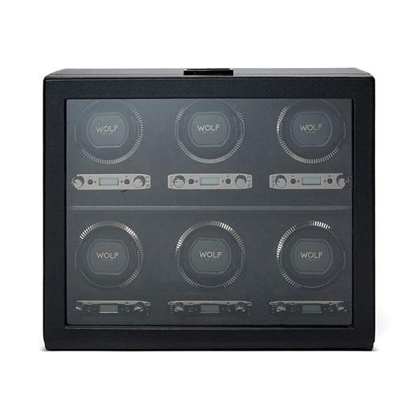 Wolf 1834 792402 British Racing 6-cylinder universal watch winder