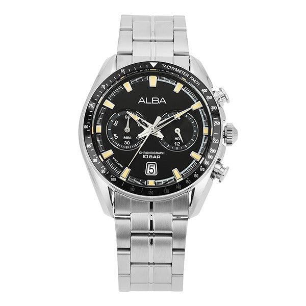 Seiko Albba A4B015X1 Chronograph Male Metal Watch