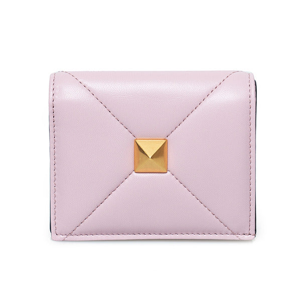 La Prima Valentino Roman Stud Small Wallet 3W2P0Y07-BSF-6E0