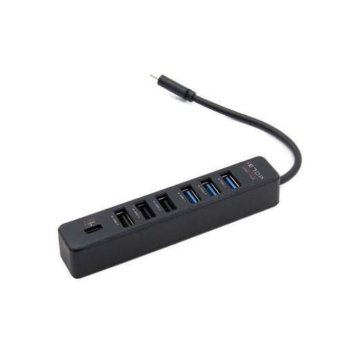 [COMS] USB 3.1 Type C 7-Port Hub USB 3.0 3P 2.0 T-WD538EC735224