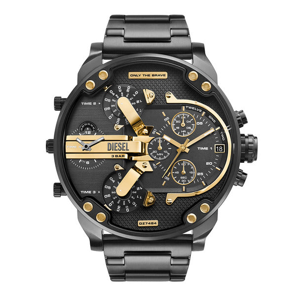 Official Store Dizel DZ7484 Mr. Daddy Chronograph Men's Metal Watch