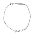 Raf Simons for Yves Saint Laurent metal and rhinestone bracelet 712345-Y1526-8162