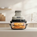 Smartcarara Air Fryer 4.5L+1.8L Glass AFN-045G735362