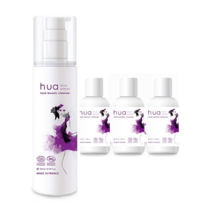 Atemi Amway Huafu Beauty Cleanser Female Cleanitizer 200ml + 50ml Travel Size 3pcs (49503550)
