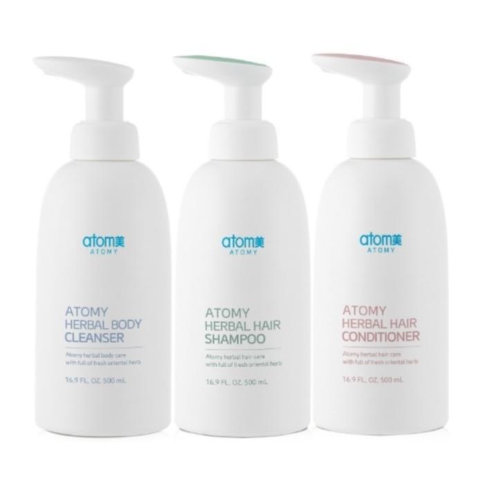 Atami Half 3-in-1 Set Shampoo 500ml + Conditioner Body Cleanser (49504125)